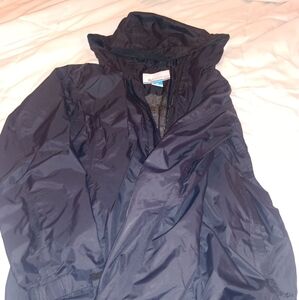 Columbia Navy Hooded Jacket